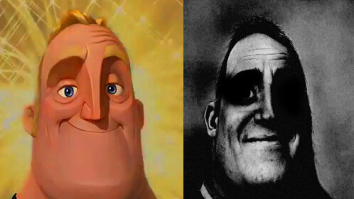 Mr incredible becoming uncanny (MEME) - Roblox