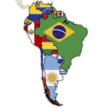 South America Flags