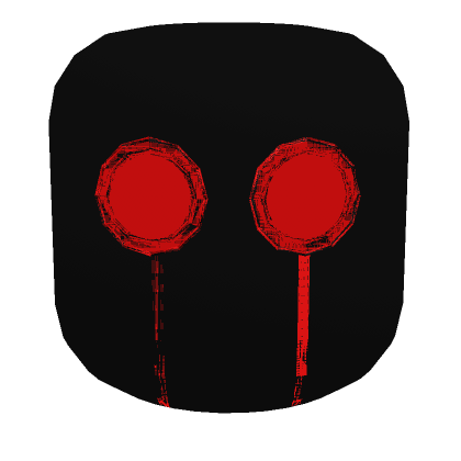 Roblox Item (Animated) Red Crying Entity Mask