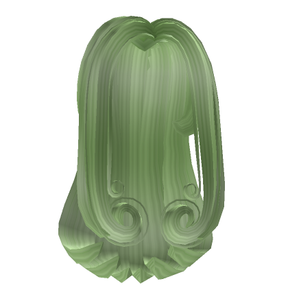 Roblox Item Fairy Curls in Green