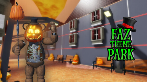 Exploring a Spooky Amusement Park in Roblox