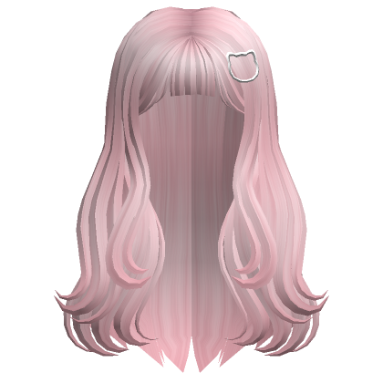 Wavy Beret Hair White - Roblox