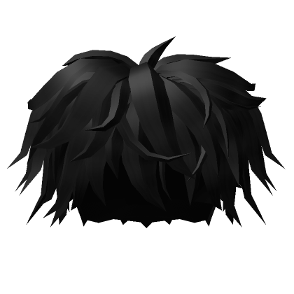 Black Messy Hairstyle | Roblox Item - Rolimon's