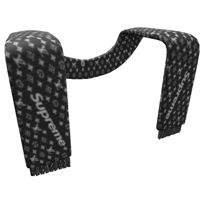 Black Luxury Supreme Scarf Roblox Item Rolimon s