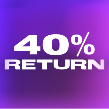 40% return 