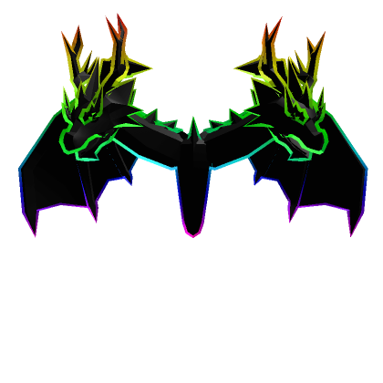Roblox Item Rainbow Dragon Wings