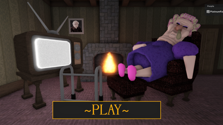 GRUMPY GRAN! (SCARY OBBY) | Roblox Game - Rolimon's