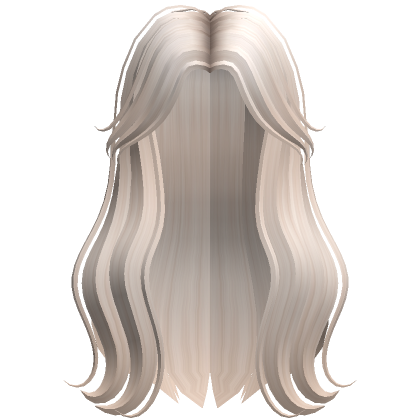 Lush Wavy Hair Platinum Blonde | Roblox Item - Rolimon's