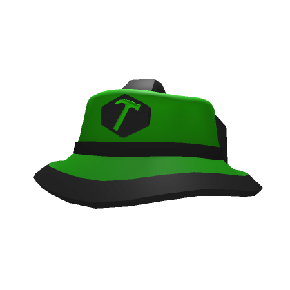 Builder Hat Green and Black's Code & Price - RblxTrade