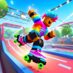 Obby But You’re On Roller Skates