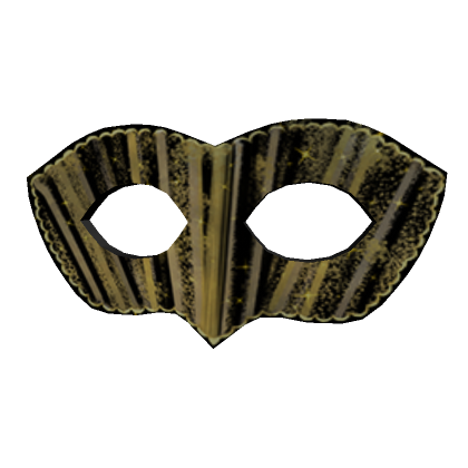 Roblox Item BFC Gold Brushed Mask 