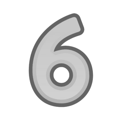 Number 6 Six