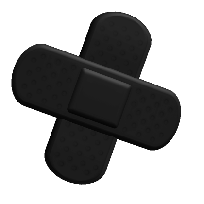 Black bandaid outlet