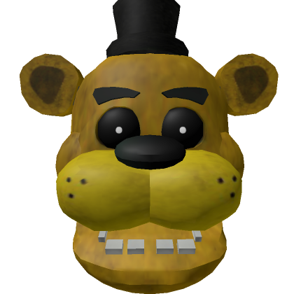 fnaf golden freddy head