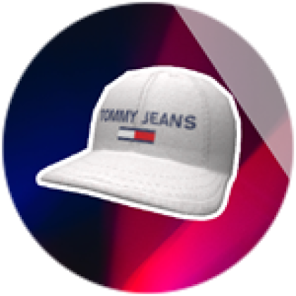 Tommy Hilfiger Baseball Cap (Text Logo White) - Roblox