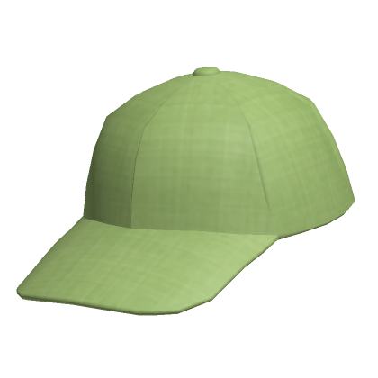 Roblox Item Tilted Green Cap