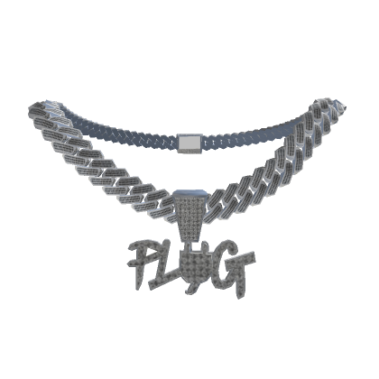 Iced out deals plug chain