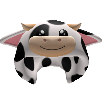 Cute Cow Mask Hood | Roblox Item - Rolimon's