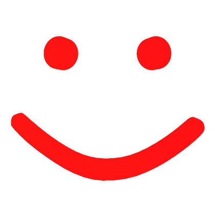 Big Noob Smile (3D) Red | Roblox Item - Rolimon's