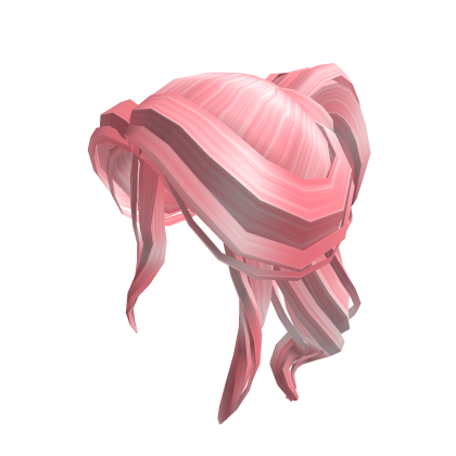 Pink Elegant Ponytail | Roblox Item - Rolimon's