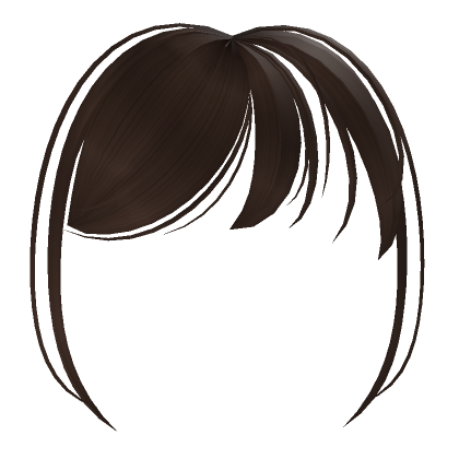 Brown Left Side Swept Bangs | Roblox Item - Rolimon's