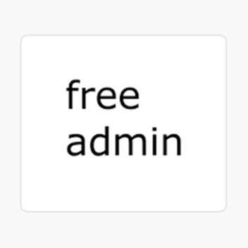 Free Admin ( On a Litterall Baseplate)