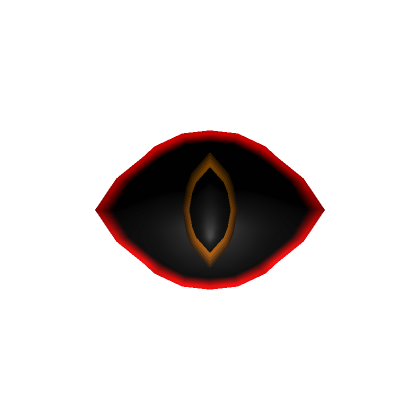 Roblox Item Eyellusion - Red Cartoony 3D Eye Illusion