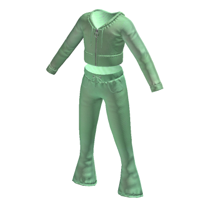 Green tracksuit roblox sales