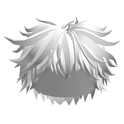 white emo y2k messy curly anime boy hair's Code & Price - RblxTrade