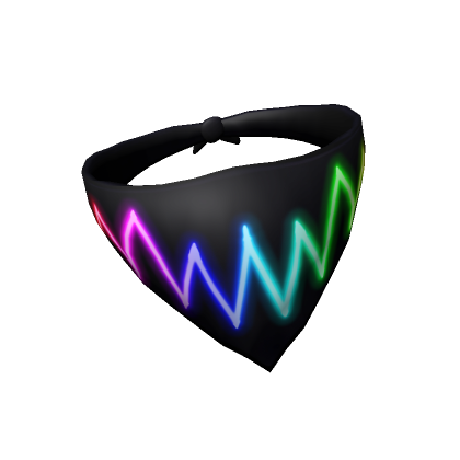Twist Beanie - L, Neon Rainbow