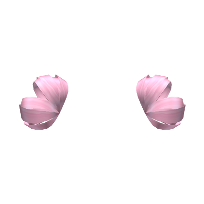 Y2K Curly Preppy Loose Heart Buns Pink's Code & Price - RblxTrade