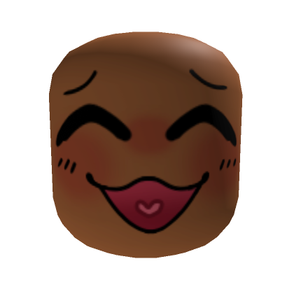 Cute Happy Noob Face  Roblox Item - Rolimon's