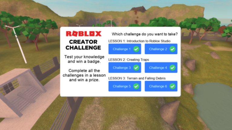ROBLOX  รับไอเทมฟรีๆ เพียงแค่ตอบคำถาม (Roblox Creator Challenge