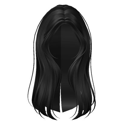 Roblox Item Long Black Hair