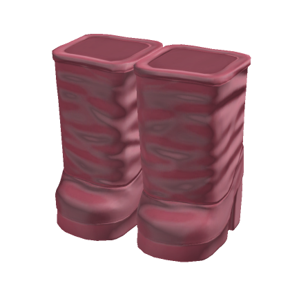 Latex Knee-High Boots Pink's Code & Price - RblxTrade