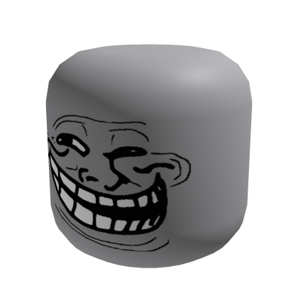 Troll Face (big head)  Roblox Item - Rolimon's