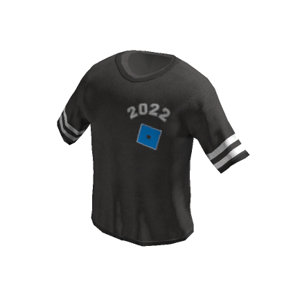 Roblox 2022 Collegiate Stripe Black Tee | Roblox Item Leak - Rolimon's
