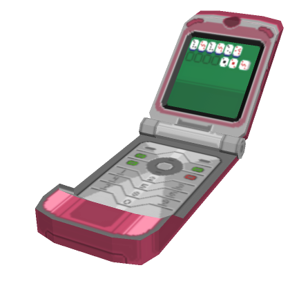 Retro Y2K Flip Phone Pink | Roblox Item - Rolimon's