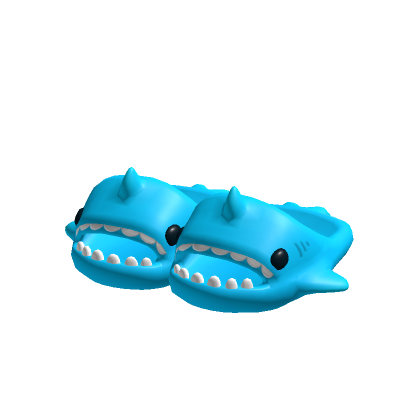 Squeaky shark slippers shop