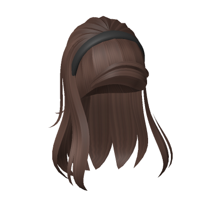 Free Roblox Brown Hair PNG Transparent With Clear Background ID 471520