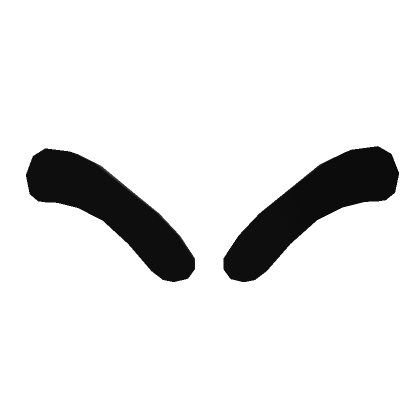 Evil Angry Eyebrows | Roblox Item - Rolimon's