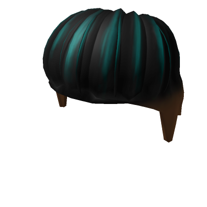 Roblox Item Brazilian Bulletproof Hair - Cyan