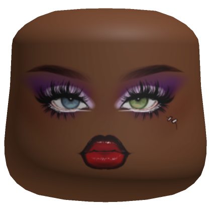 Popular Girl Face with Beauty Mark in Tan - Roblox