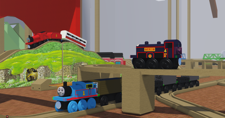 Thomas wooden 2025 railway roblox