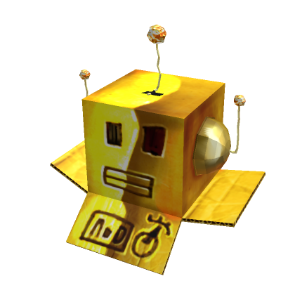 Goldener Mr. Roboter - Hut