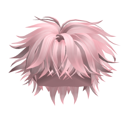 Roblox Item Medium Messy Hair(Pink)