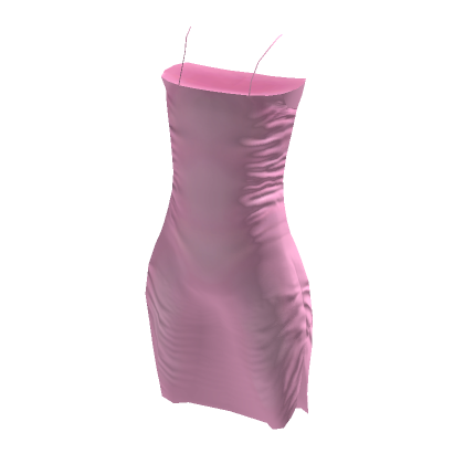 Tuched Mini Dress - Pink | Roblox Item - Rolimon's