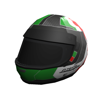 Green hotsell racing helmet