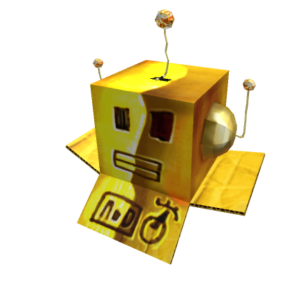 Golden Mr. Robot - Hat | Roblox Item Leak - Rolimon's
