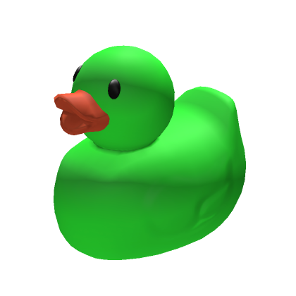 Green Rubber Duck | Roblox Item - Rolimon's